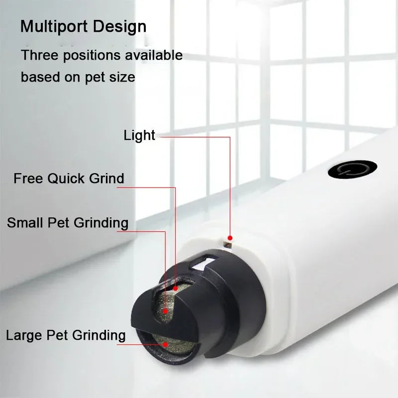 PetNail – Lima Eléctrica para Uñas de Perros y Gatos