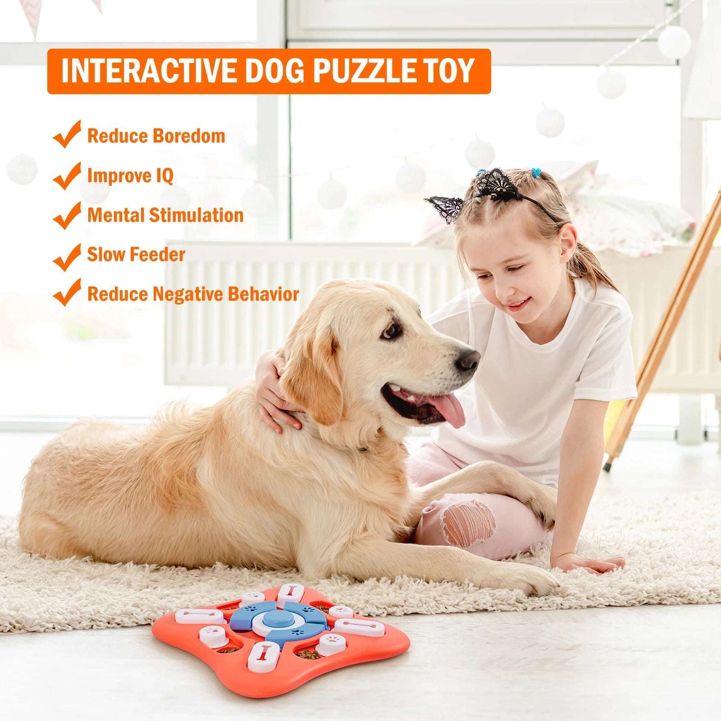 BrainBark – Juguete Interactivo de Inteligencia para Perros