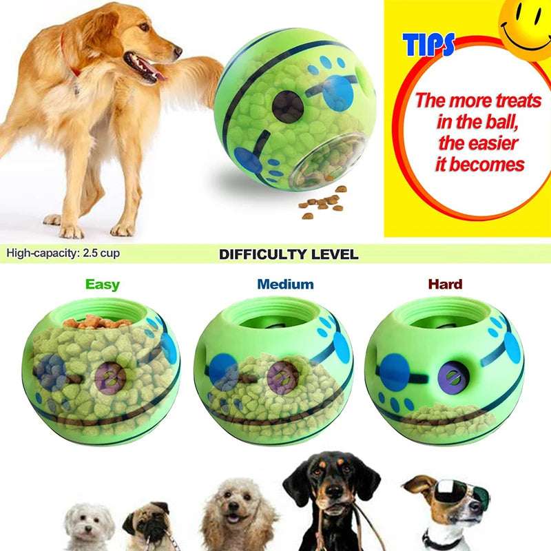 BeneballPaw - Juguete Interactivo para Perros con Dispensador de Comida y Sonido