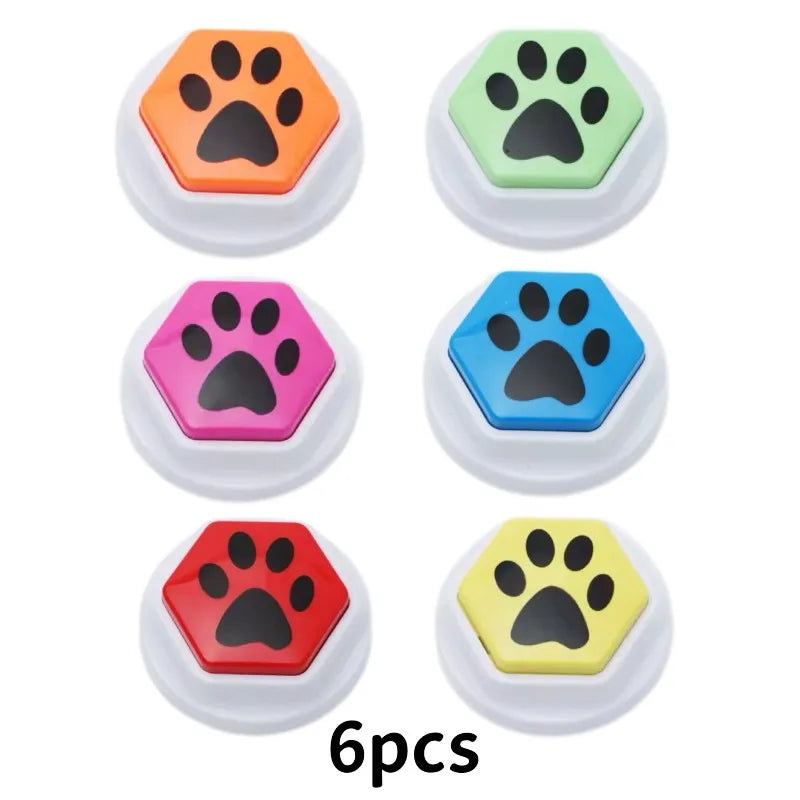 PawTalk – Botón de Sonido Grabable para Perros, Juguete Interactivo para Comunicación y Entrenamiento
