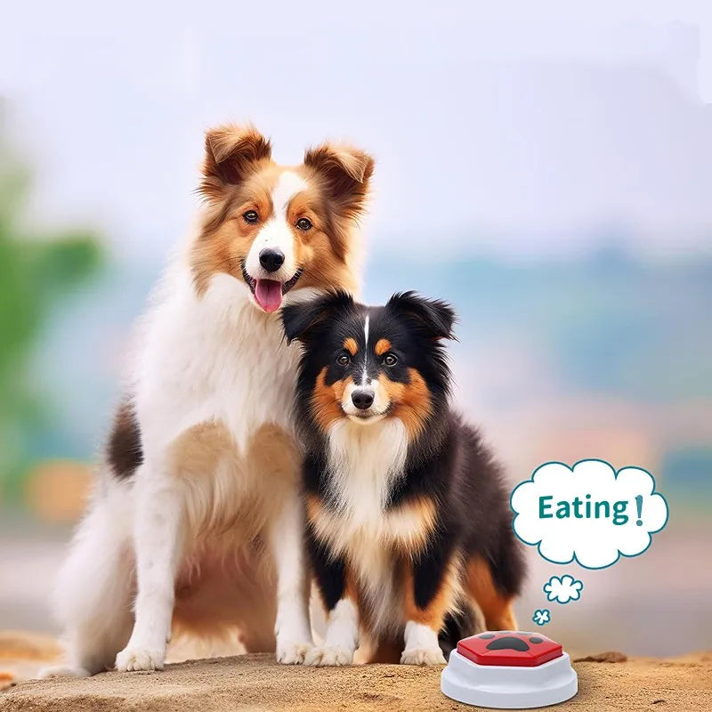 PawTalk – Botón de Sonido Grabable para Perros, Juguete Interactivo para Comunicación y Entrenamiento