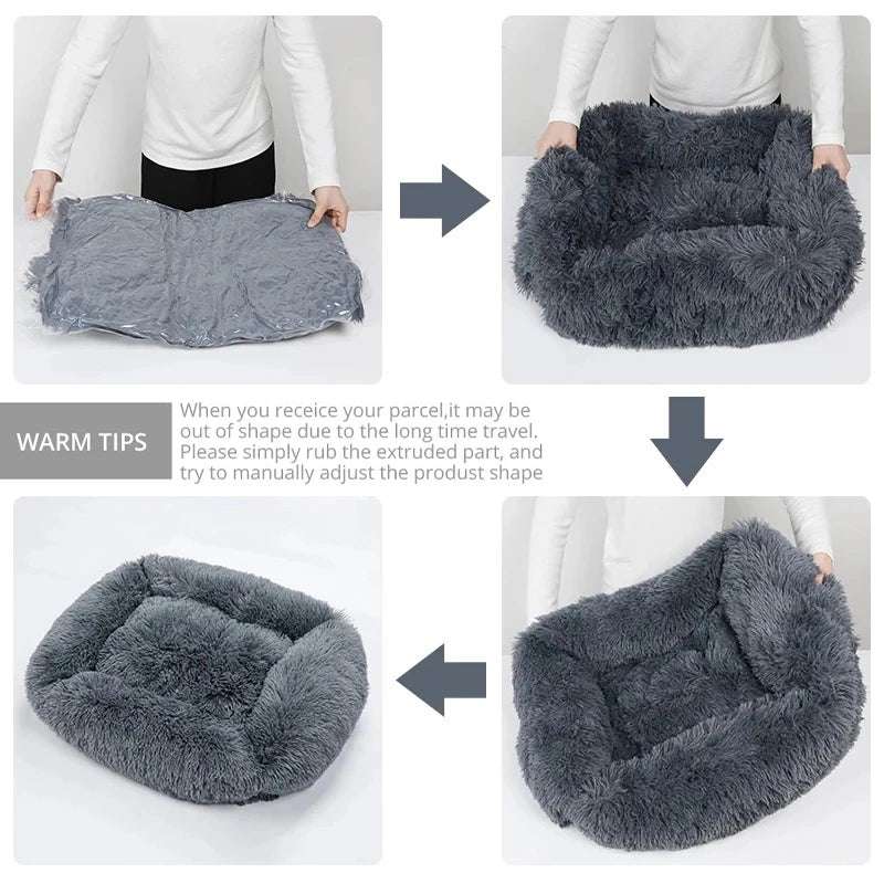 DogRest – Cama de Felpa para Perros