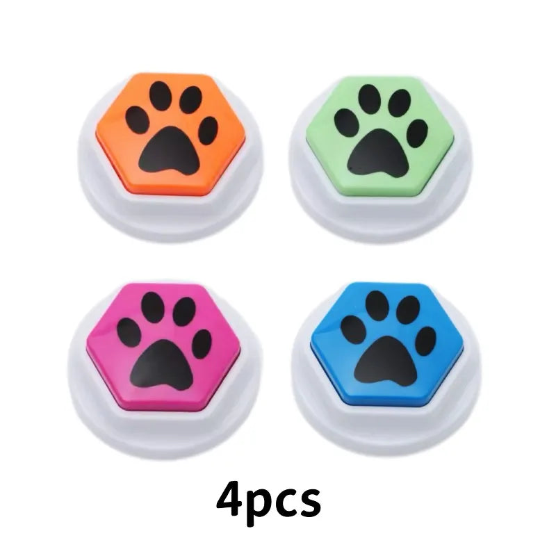 PawTalk – Botón de Sonido Grabable para Perros, Juguete Interactivo para Comunicación y Entrenamiento