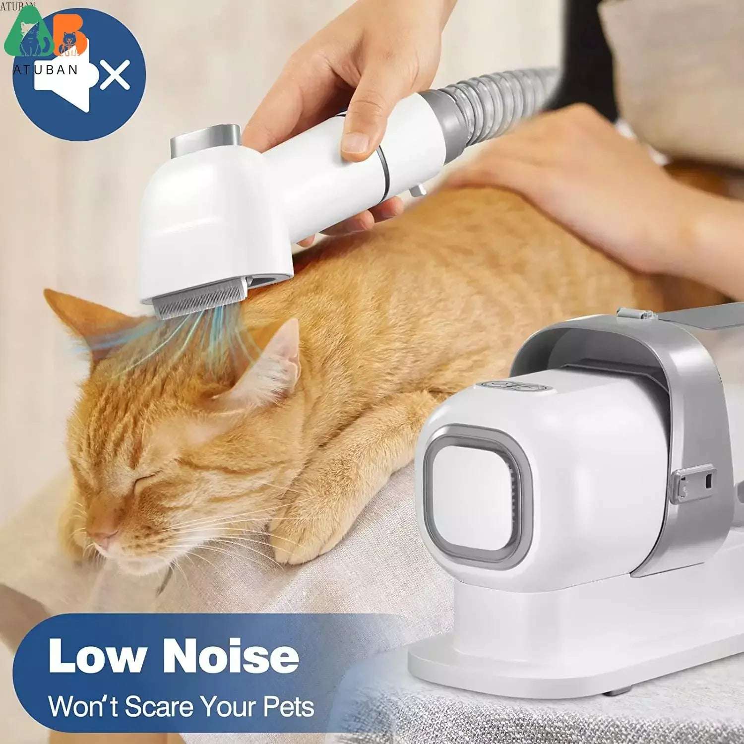 PetVac Pro – Aspiradora y Kit de Aseo 5 en 1 para Mascotas