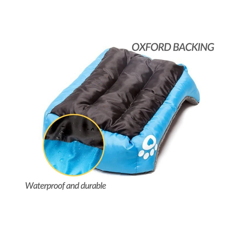 PawHaven – Cama Acolchada para Perros, Lavable y Resistente para Interior