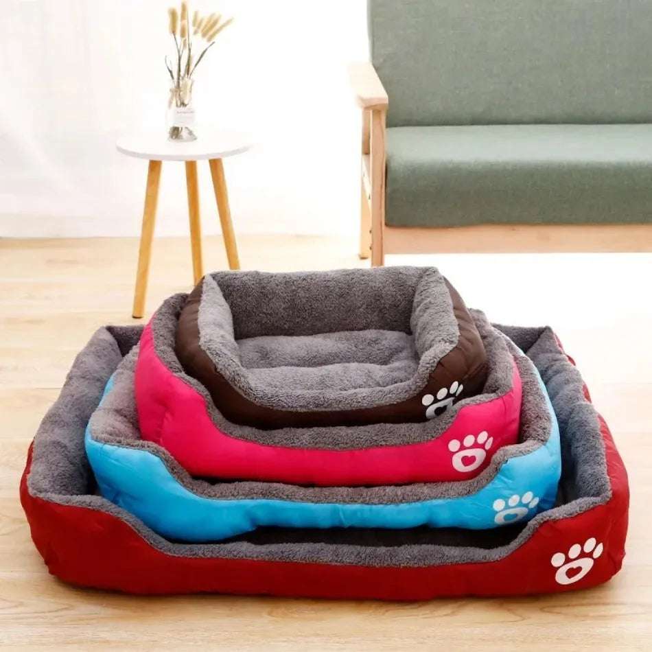 PawHaven – Cama Acolchada para Perros, Lavable y Resistente para Interior