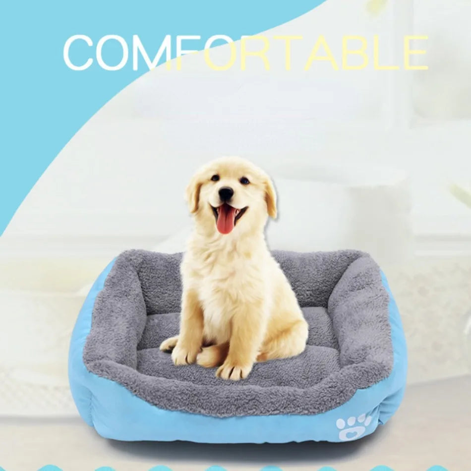 PawHaven – Cama Acolchada para Perros, Lavable y Resistente para Interior