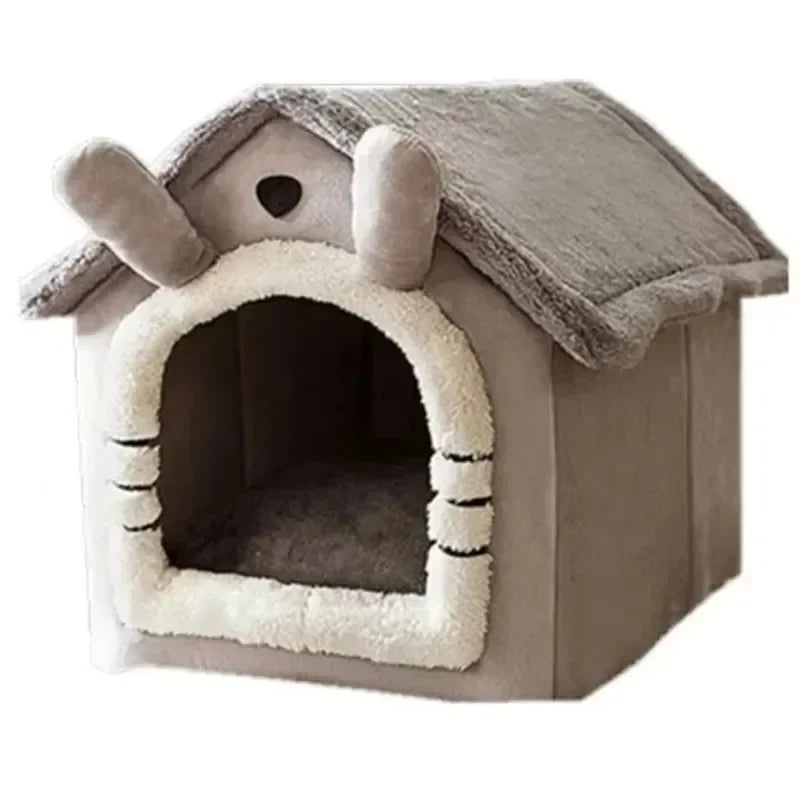 PawSanctuary – Cama Refugio para Perros y Gatos, Lavable y Acolchada