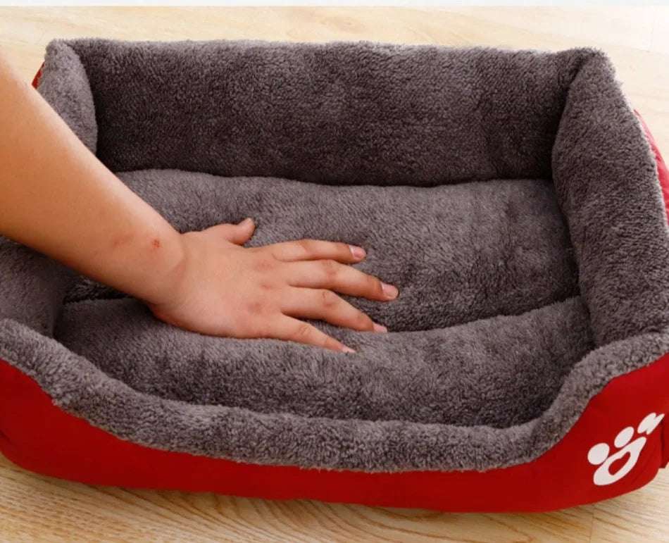 PawHaven – Cama Acolchada para Perros, Lavable y Resistente para Interior