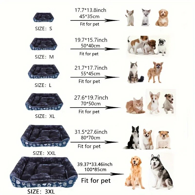PawLounge – Colchón Transpirable para Perros y Gatos, Lavable y Cómodo