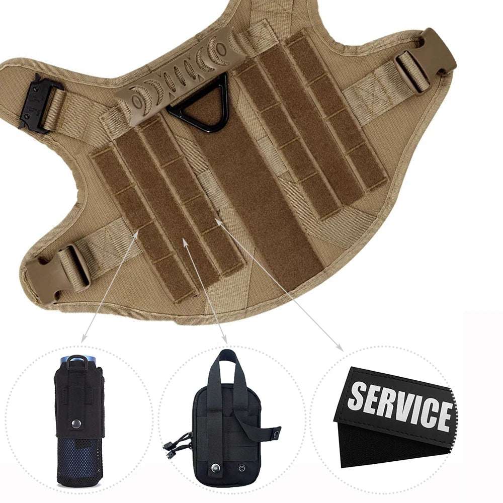 DogGuard – Arnés Táctico para Perros Grandes