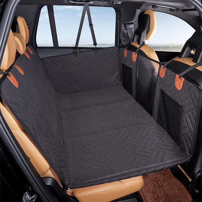 TravelPaws – Protector Extensor de Asiento Negro